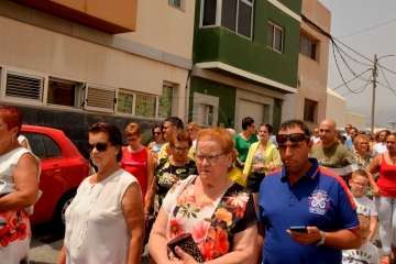 San Ignacio de Loyola se despide de sus fiestas en La Majadilla-Telde (Foto Francisco Javier Santana)